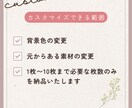 オリジナルテンプレートお作りします Canvaで編集可能な共有データお渡し可能★ イメージ4