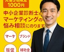 中小企業診断士の専門知識が1000円で手に入ります 30分であなたのビジネスの方向性が見えてくる イメージ1