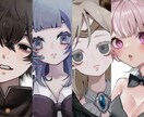 SNS用アイコン等のイラスト制作します 修正無料！アイコン、ミニキャラ、立ち絵等承ります！ イメージ1