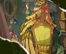 重厚感や光を感じる1枚絵を制作します 商品利用◎目を引くアイコン,ヘッダー,イラスト等制作します! イメージ1