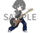 モチーフを仕上げに用いてデフォルメキャラを描きます ハートや星など指定されたモチーフでハイライトを入れたりします イメージ5