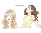 ヘルシーな美容、ファッションイラスト描きます webメディア、sns、雑誌、フリーペーパーにも イメージ3