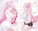 可愛いイラストお描きします アイコンやヘッダーサムネイル立ち絵用イラストご提供いたします イメージ6
