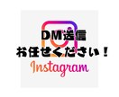 インスタのDM送信・リスト作成代行をします 集客やフォロワー獲得にお悩みの方へ イメージ1