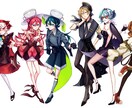 インパクトのある色鮮やかなイラストを作成します 重厚感のある厚塗りで幅広い印象のイラストを作成します イメージ6