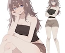 立ち絵や配信用イラスト描きます オーダーに合わせてしっかりと相談して描いて行きます イメージ2