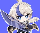 ぷにっと可愛いデフォルメイラスト描きます お目々キラキラの可愛いSDイラストで各活動をお手伝いします！ イメージ2