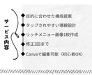 公式LINEのリッチメニューを構成提案から作成ます 迷わずタップされる導線設計もお任せください イメージ3