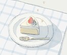 静かでやさしいタッチのイラスト描きます 色の組み合わせと、雰囲気にこだわっています イメージ3
