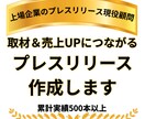 取材と売上UPにつながるプレスリリースを書きます 大手メディアに何度も取材されたプレスリリースのプロ イメージ1