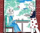 物語みたい！ゆるファンタジーな一枚絵描きます 可愛いキャラ達の、のんびりファンタジックな暮らしを描きます。 イメージ1