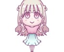 可愛い女の子のオリジナルアイコン描きます 「ふんわり」「くっきり」２つのテイストから選べます イメージ5