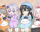 商用利用OK!可愛い貴方だけのイラストを描きます snsやサムネイル、グッズなどでも利用可能⭐︎ イメージ3
