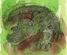 超攻撃的水彩画アイコン描きます 生物水彩画アイコン迅速提供大学生 イメージ4