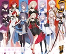 魅力的なIRIAM/TRPGキャラデザイン描きます オリジナルキャラ原案/あなただけのデザイン/VTuber歓迎 イメージ7