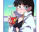 商用可◎ご要望に沿ったレトロ風イラストお描きします 【立ち絵･ポスター･アイコン･配信用イラスト･広告用など】 イメージ3