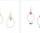 オリジナルアクセサリーをお届けします OnlyOneアクセサリー　ピアス　イヤリング イメージ3