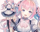 商用込企業実績多数！華やかな美少女イラスト描きます YouTube動画サムネイル、グッズ制作などに！同人OK イメージ4