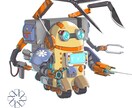 ロボ系！機械系のイラスト、アイコンなど描きます カッコイイから、なっなんだこいつ!?まで‼ イメージ7