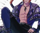 人物イラスト作成|アイコンやイラスト描きます 一枚絵、立ち絵など、一枚一枚丁寧に対応いたします イメージ5