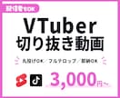 Vtuberや配信者向けShort動画を制作します 現役Vtuber視点で配信の見どころをファンへ届けます！ イメージ1