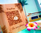 PayPay✨オシャレな看板おつくりします QR決済をよりスマートに、オシャレに✨(送料込 イメージ1