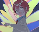 一枚絵イラストやアイコンの制作を承ります 落ち着いた可愛い絵柄で絵を制作いたします! イメージ5