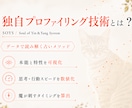 復縁・片思いを恋愛傾向から鑑定します 相手の恋愛傾向と行動パターンを読み解きます イメージ3