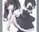 二次利用OK・キャラクターイラストを制作します 配信活動やグッズ制作など。商用込み価格です。 イメージ4