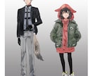 表情豊かなキャライラストの制作承ります 柔らかい色表現の一枚絵、立ち絵、SDデフォルメなど イメージ3
