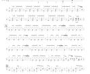 お好きな曲のドラム譜作成承ります ドラム譜、スコアがない曲などにどうぞ◎ イメージ10