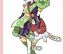 キャラクターデザインお作りします 立ち絵にも使える魅力的なキャラデザをお届けします！！ イメージ7