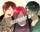 アイコンを作成致します ＳＮＳ用アイコン、創作・版権希望に合わせて描きます。 イメージ8