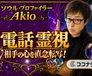 電話で霊視◆恋愛、仕事、人間関係の全てが解ります ココナラ初登場！【ソウル・プロファイラー】連休前特別鑑定 イメージ1