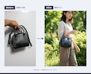 商品写真からAIモデル着用画像を10点作ります 商品写真1枚が使用シーン10点に。リテイク各2回・相談無料。 イメージ2