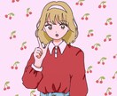 おしゃれな女の子のイラストを作ります SNSのアイコンなど、さまざまなイラストかきます！ イメージ5