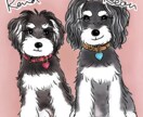 値下げ中！！Kawaii♡うちの子イラスト描きます 手描き風で少しゆるめのタッチです！ イメージ2