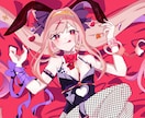 歌ってみた等用のイラスト描きます 鑑賞用、歌みた動画、キャス画、表紙など用途様々！ イメージ8