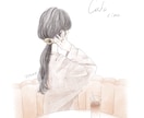 商用可◆写真1枚からイラスト作成します 簡単依頼♪オシャレな淡いイラストで優しい印象に◎ イメージ4