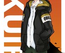 ヒト型人外キャラ絵制作します 人外好き絵師がこだわりを持って制作いたします イメージ2