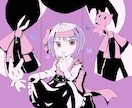 歌ってみた等動画用サムネイラスト描きます 可愛い系歌い手さんにぴったりのイラストを描きます イメージ3