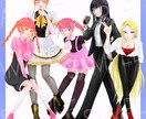 セール中◎TRPGなどの立ち絵イラスト制作承ります TRPG・ゲーム等、オリキャライラストに！ イメージ5