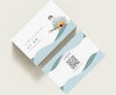 似顔絵✖️名刺デザイン|記憶に残る名刺を作成します シンプル・キレイ！似顔絵オリジナル名刺が話題になります イメージ3