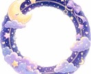 可愛いアイコンフレーム制作します 世界観に合わせたオリジナルアイコンフレームを作成します イメージ2