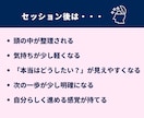 頭の中を整理し、「本当はどうしたい？」を見つけます モヤモヤや迷いを言葉にしながら、自分らしい一歩を整えます イメージ3
