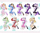 最短当日！IRIAMもOK◎ジャージメイド描きます 配信にも！ジャージメイド姿のキャラクターを即納でお書きします イメージ5