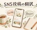 日本語の商品説明をフランス語か英語に翻訳ます 商品説明・プロフィール・SNS投稿を自然なフランス語に!! イメージ2