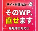 初心者◎WordPress修理＆SEO改善します 突然の不具合も対応可能◎ご相談ください！丁寧にサポートします イメージ1