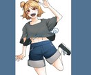 主に女の子で、イラスト、アイコン制作いたします クールな雰囲気から明るい雰囲気まで対応いたします。 イメージ1