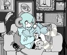 不思議で可愛いイラスト描きます イラスト・アイコン・挿絵　何でも対応いたします イメージ7